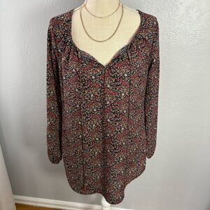 Living Doll Vibrant Floral Top